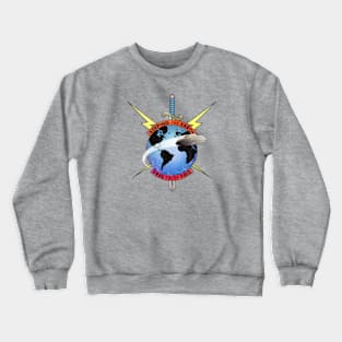 Foo Fighter insignia (Vintage/Worn look) Crewneck Sweatshirt